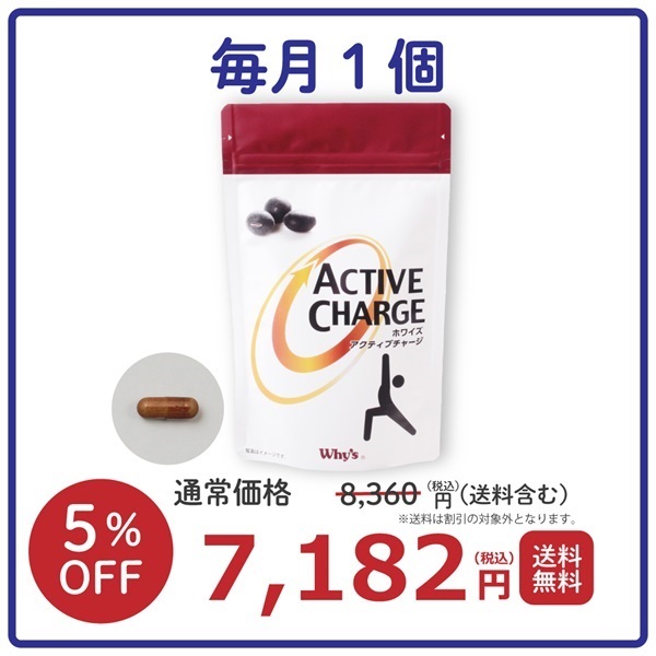 【毎月】アクティブチャージ
